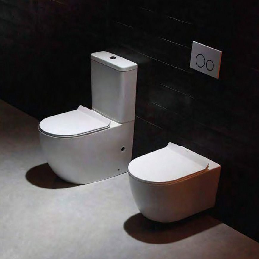 Two pcs toilets Wall-hung toilets Floor-stand toilets